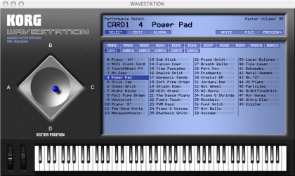 Korg Wave Station Patch Editor Kiwi