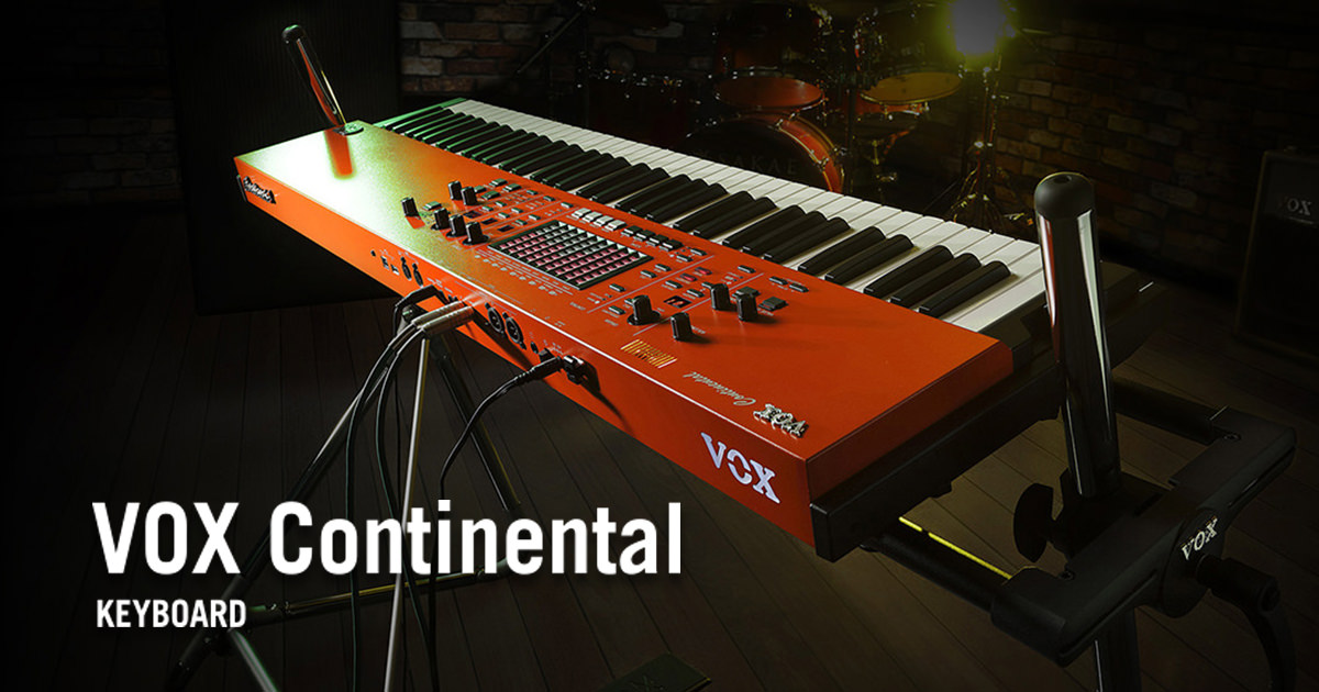 Vox continental 73 deals keyboard