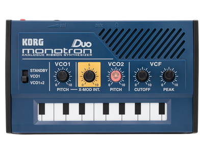 KORG アナログ シンセサイザー monotron DELAY & DUO monotron DUO - ANALOGUE RIBBON SYNTHESIZER | KORG (Canada - EN)