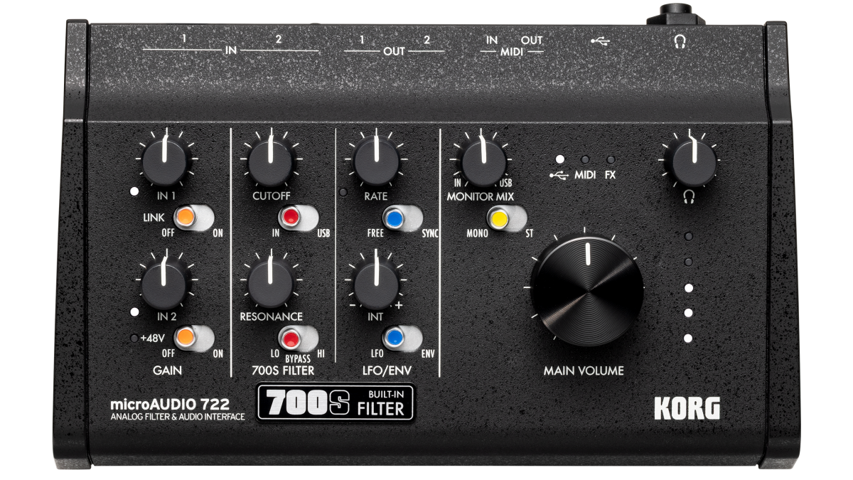 microAUDIO 722 top