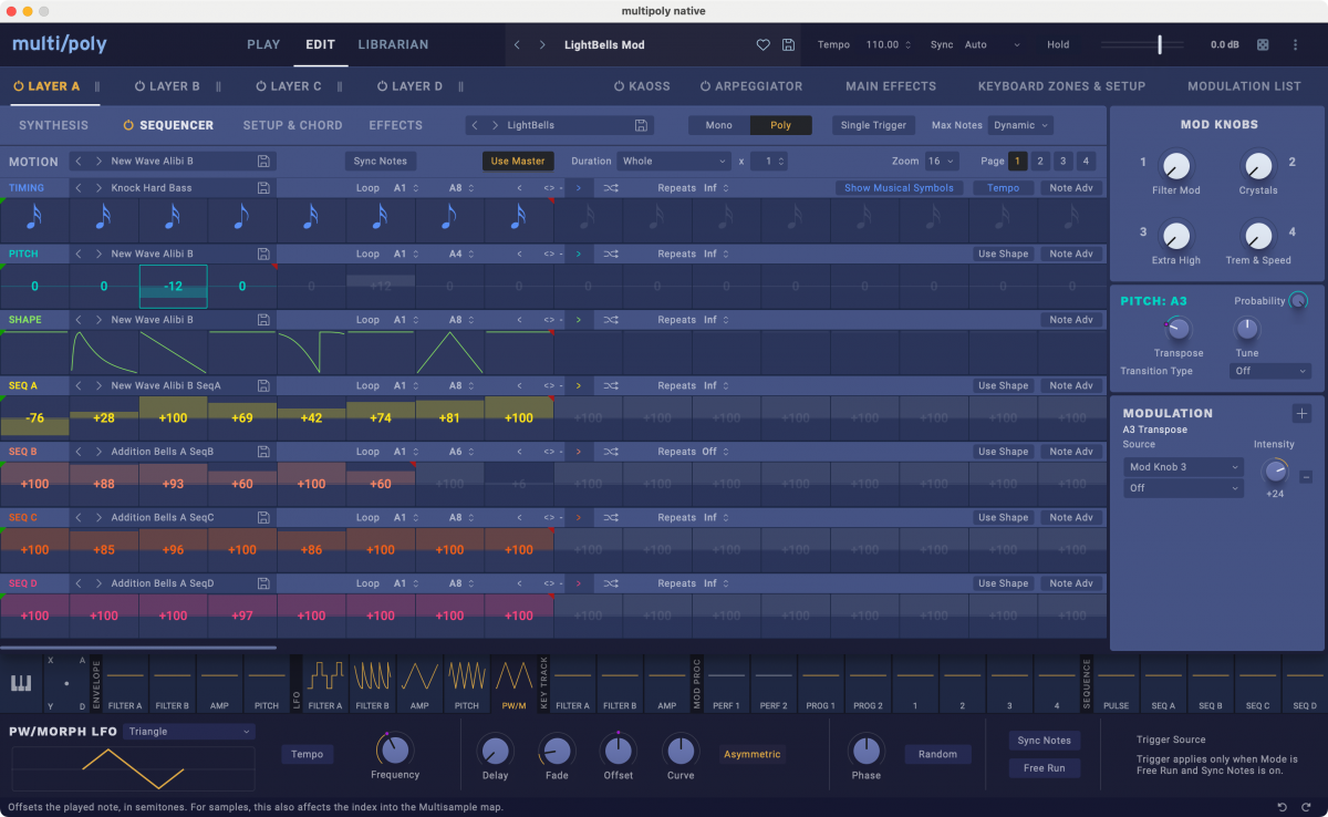Edit / Sequencer
