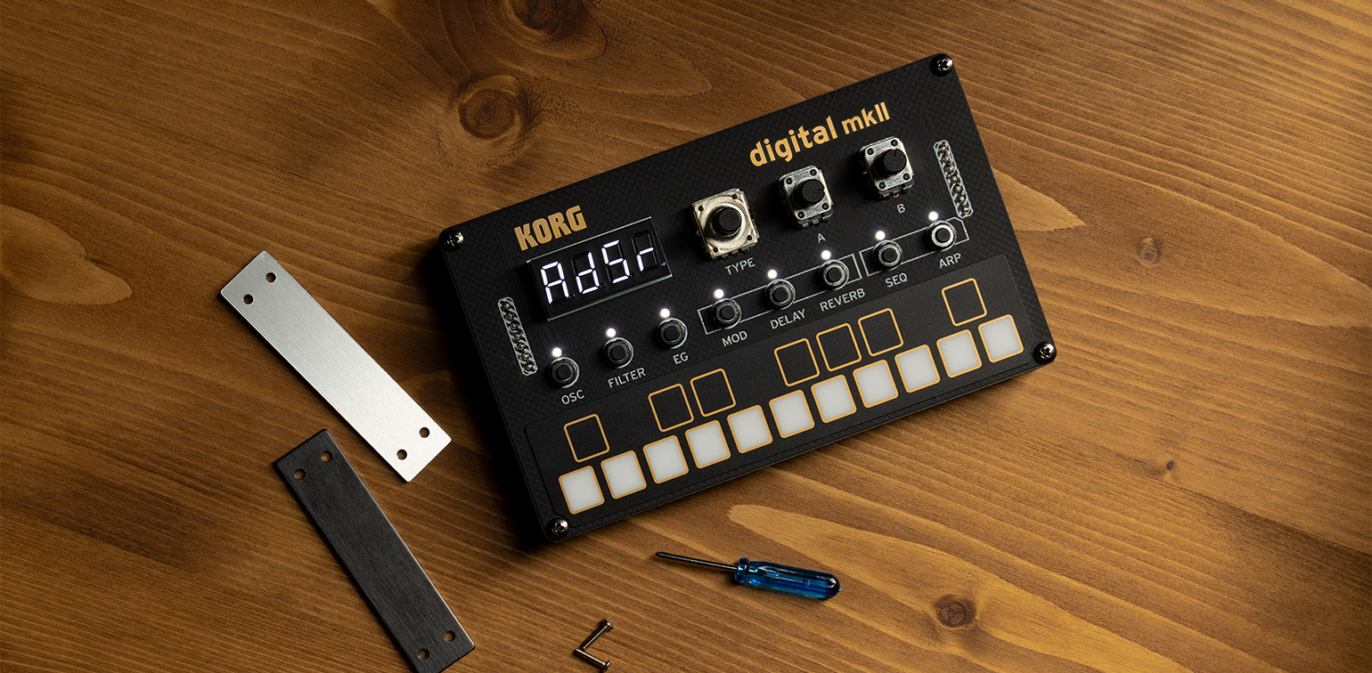 NTS-1 digital kit mkII - PROGRAMMABLE SYNTHESIZER KIT | KORG 