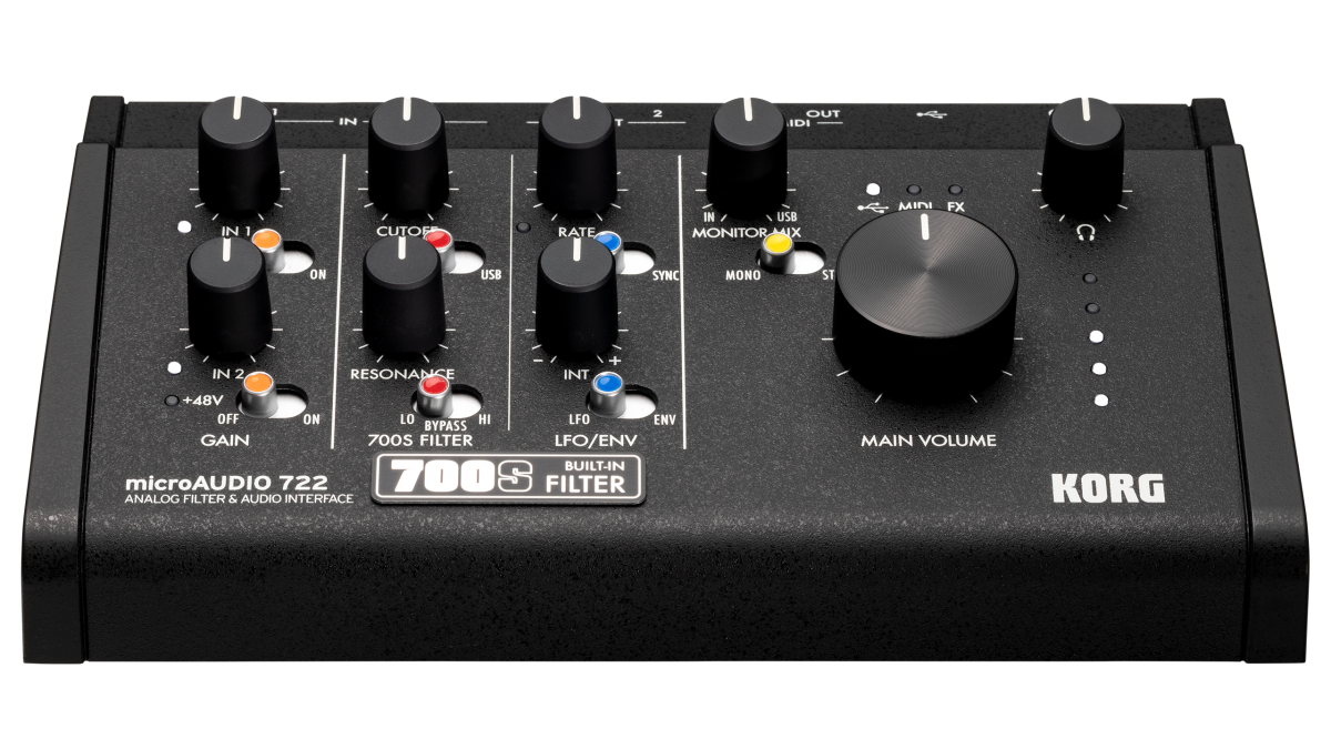 microAUDIO 722 front