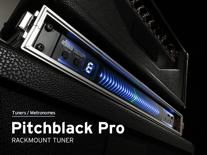 Pitchblack Pro - RACKMOUNT TUNER | KORG (Canada - EN)