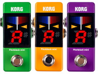 Pitchblack mini GR/OR/PU - PEDAL TUNER | KORG (Canada - EN)