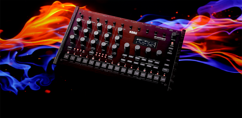 KORG drumlogue 新品未使用 KORGより最強のハイブリッドドラムマシンDRUMLOGUE誕生！