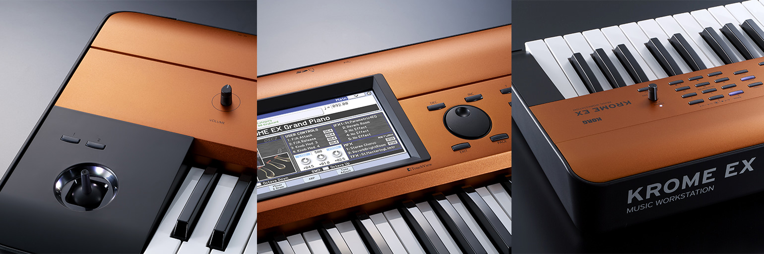 KROME EX COPPER MUSIC WORKSATION KORG Canada EN