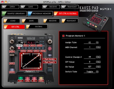 Features | KAOSS PAD KP3+ - DYNAMIC EFFECT/SAMPLER | KORG (Canada 