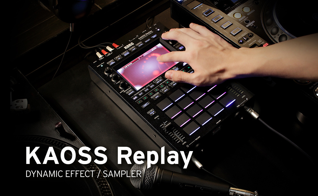 KORG KAOSS Replay サンプラー KAOSS Replay - DYNAMIC EFFECT / SAMPLER | KORG (Chile)