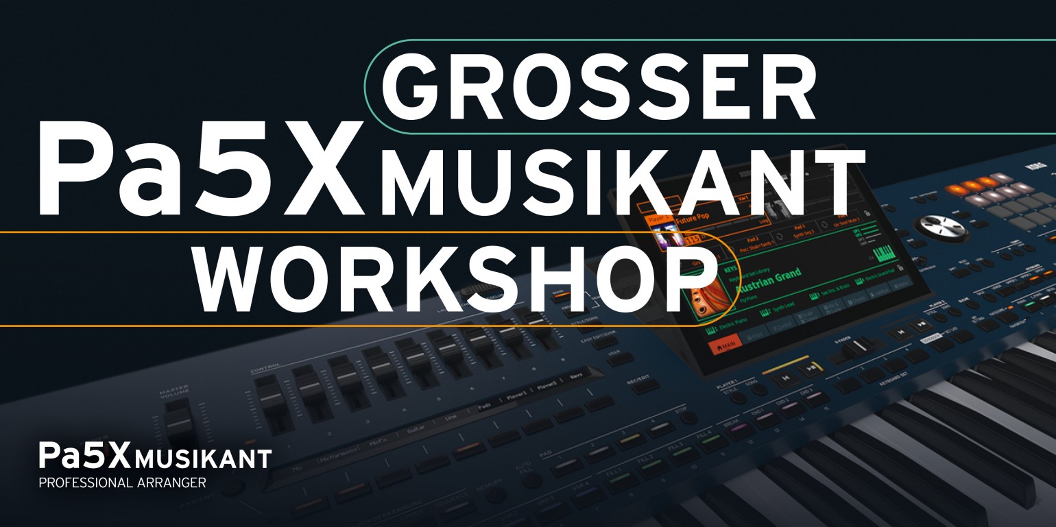 Pa5X MUSIKANT Workshop Banner