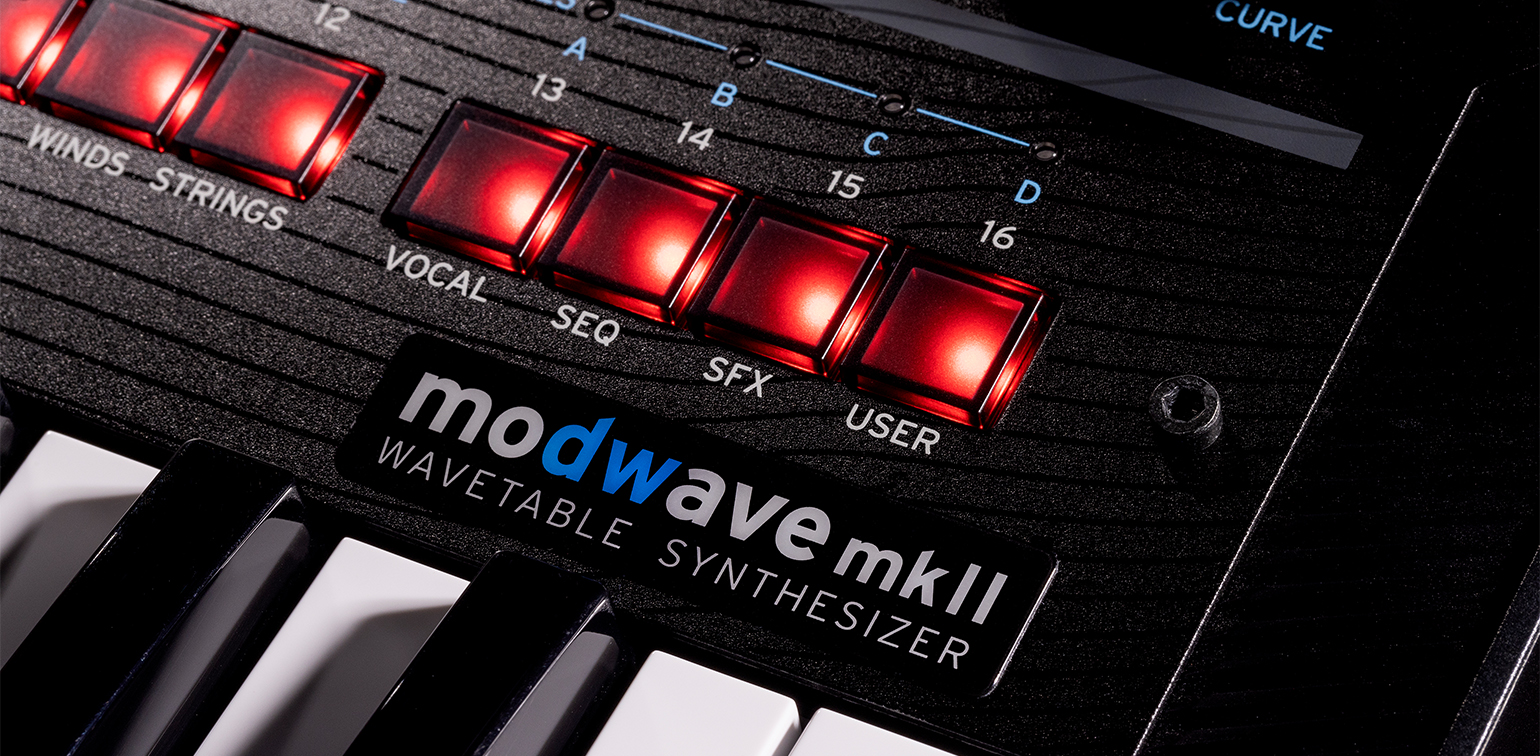 シンセサイザー　KORG modwave mkII コルグモッドウェイブMK2 KORG modwave mk2 ( mkII ) 37鍵盤 シンセサイザー WAVETABLE