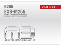 EXB-M256 - SAMPLE MEMORY EXPANSION | KORG (EU - DE)