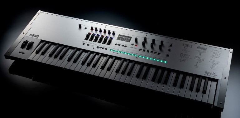KORG opsix se platinum 限定色シンセサイザー KORG opsix SE Platinum｜ミュージックランドKEY