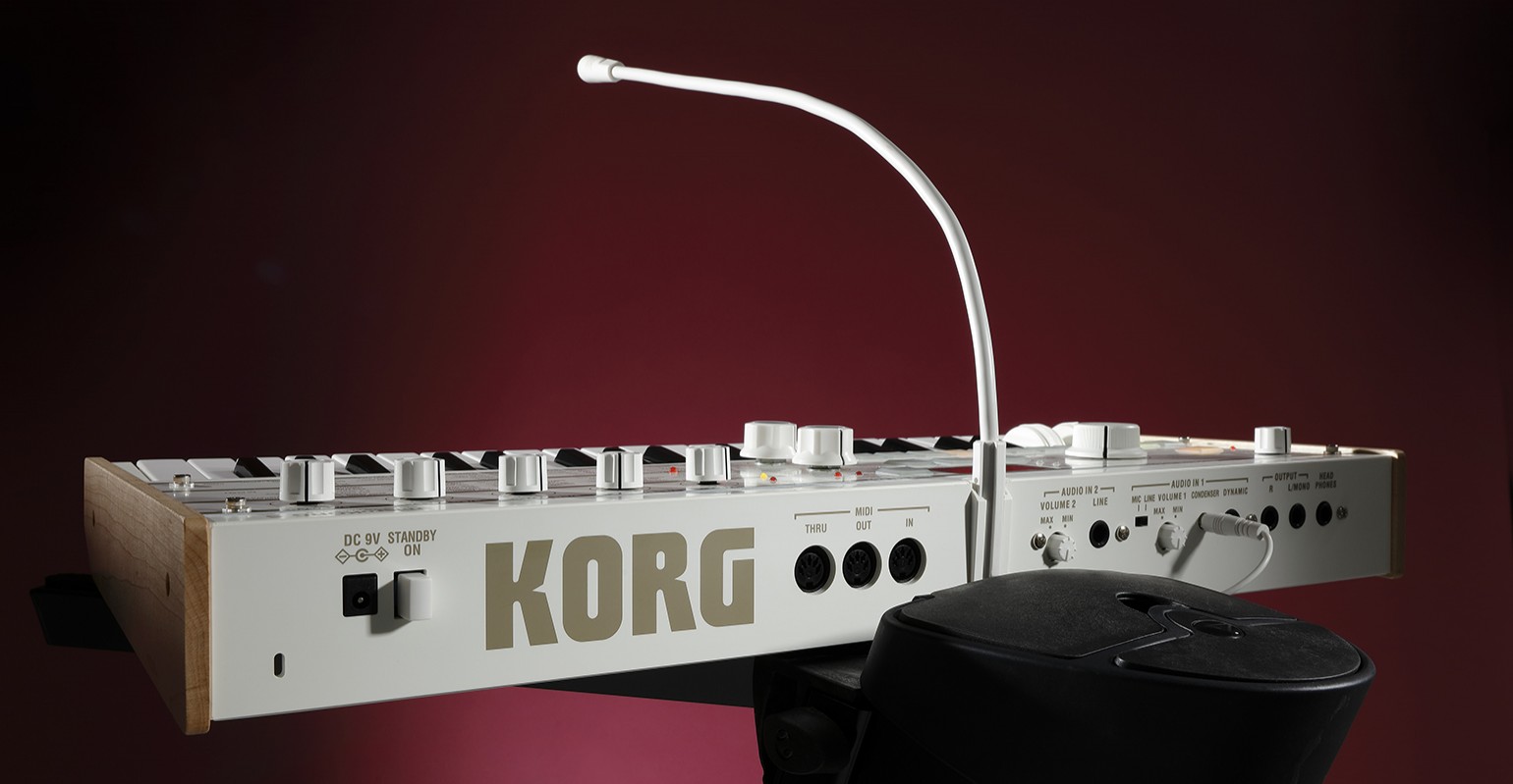 KORG microKORG S ホワイト microKORG S - SYNTHESIZER/VOCODER | KORG (Spain)