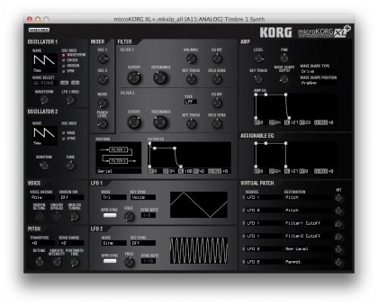 Características 2 | microKORG XL+ - SYNTHESIZER/VOCODER | KORG (Spain)