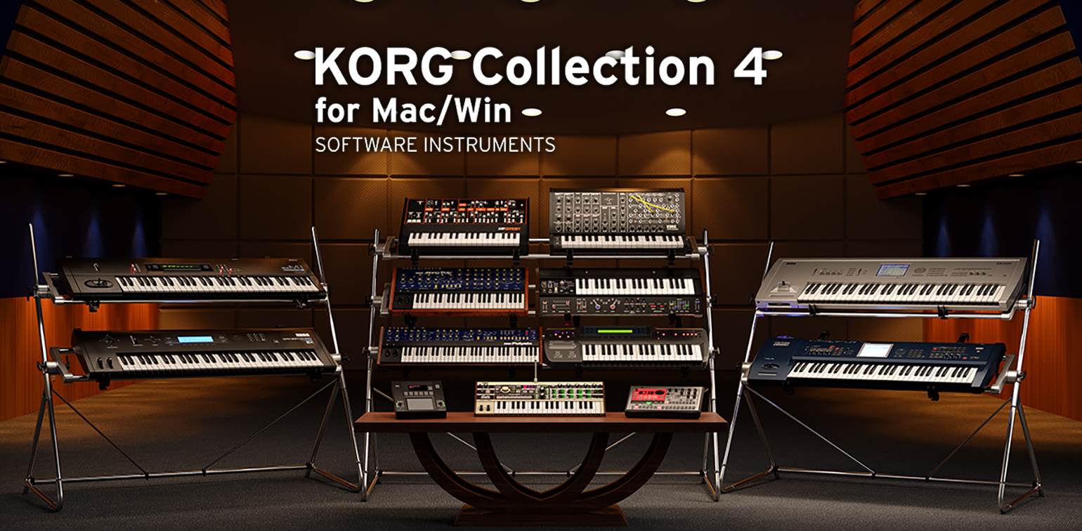 News, KORG Collection 4 - La collection de synthétiseurs pour tous les  âges avec 3 nouveaux nstruments ajoutés. Vente à durée limitée !