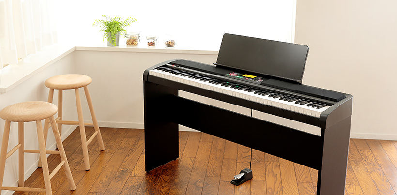 KORG XE20SP Piano numérique 88 touches lestées avec support et 3