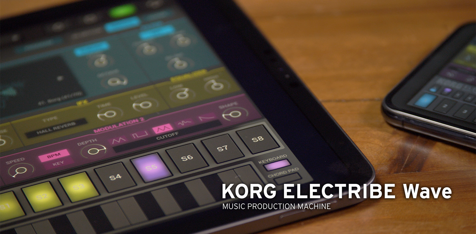 News | KORG ELECTRIBE Wave has undergone a major update. The
