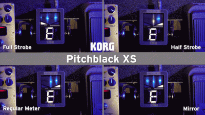 Pitchblack XS - CHROMATIC PEDAL TUNER | KORG (Hong Kong)