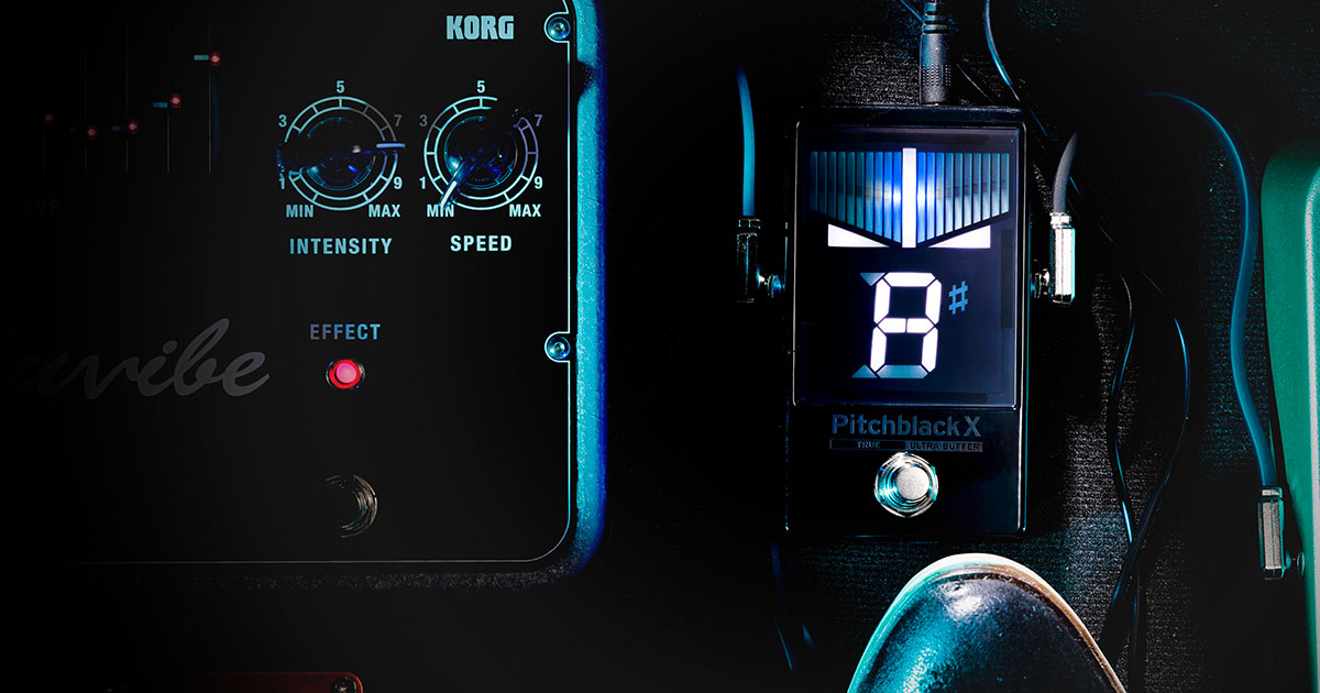 Pitchblack X - CHROMATIC PEDAL TUNER | KORG (Hong Kong)