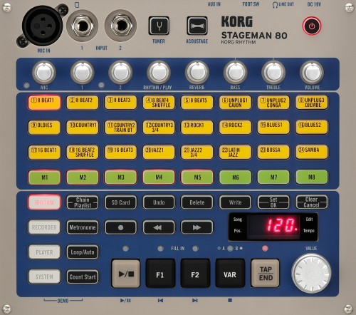 STAGEMAN 80 - KORG RHYTHM | KORG (Hong Kong)
