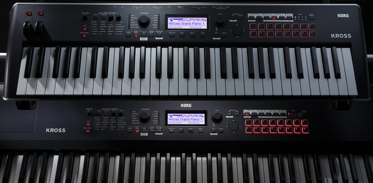 KORG KROSS2-61MB+背負える純正リュック型ソフトケースセット