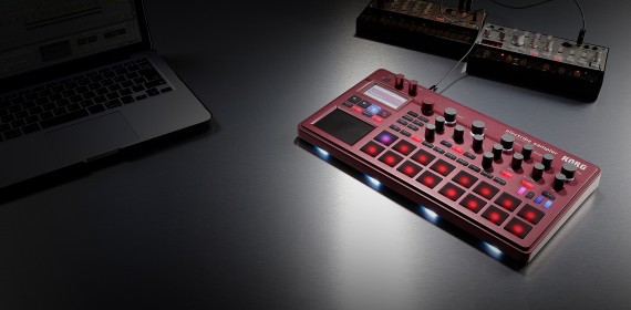 KORG electribe Sampler With V2.0 Software ESX Red | Music & Arts