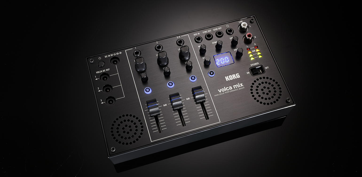 鍵盤楽器 volca mix volca mix - ANALOGUE PERFORMANCE MIXER | KORG (Hong Kong)