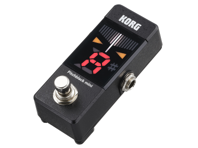 専門店では mini Pitchblack | KORG | TUNER PEDAL ギター