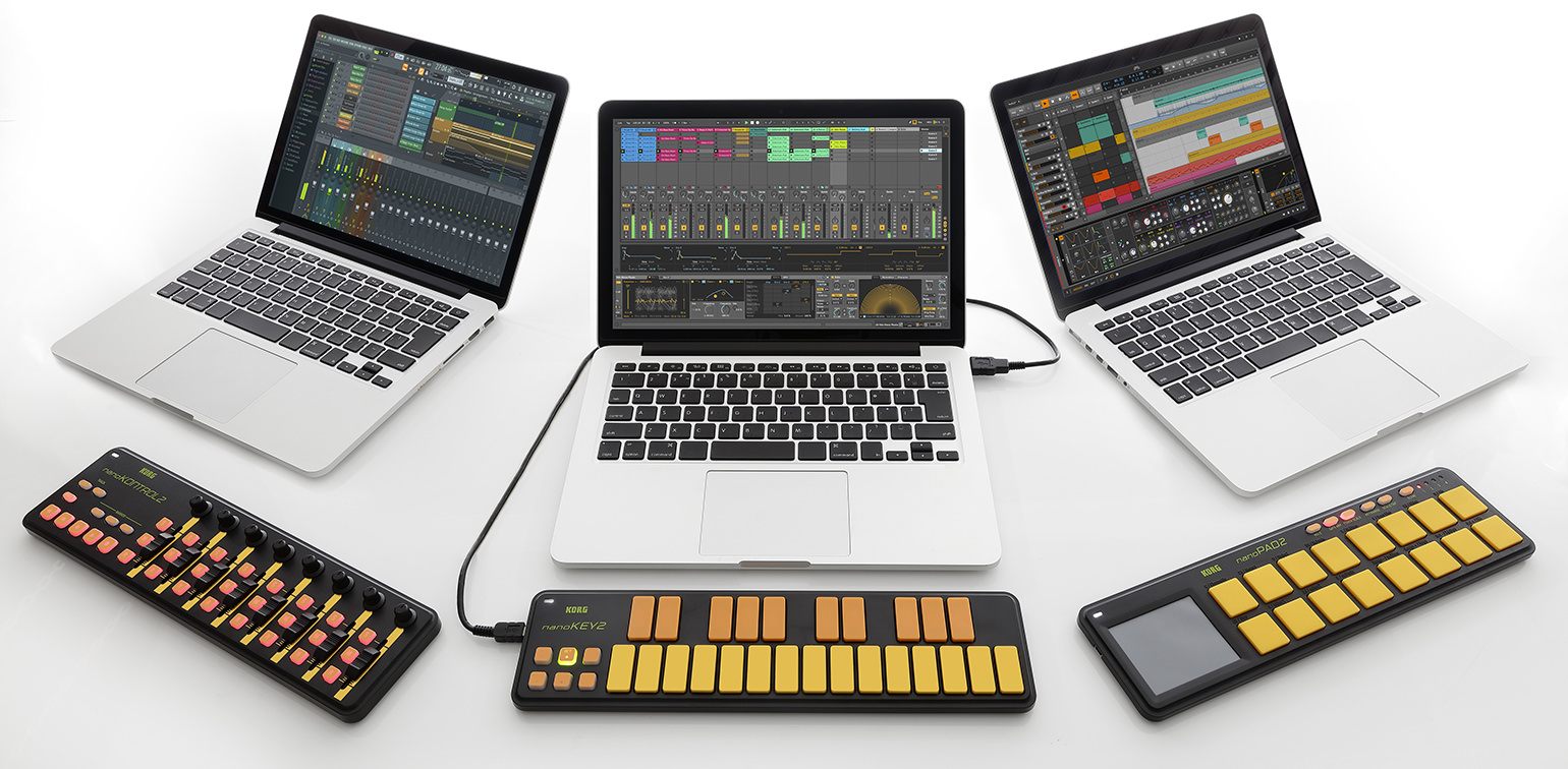 nanoSERIES2 BLYL/ORGR - SLIM-LINE USB KEYBOARD / CONTROLLER | KORG
