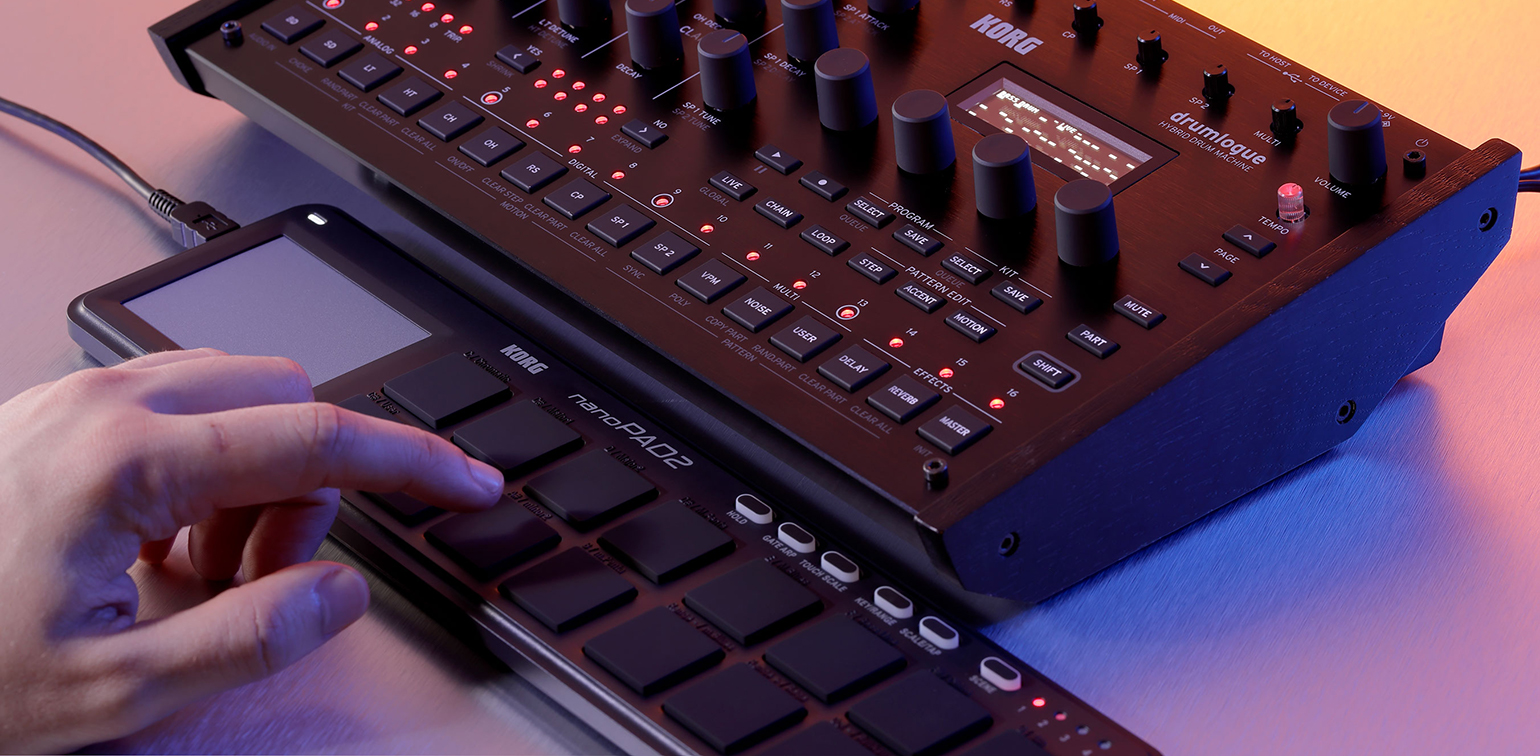 ほぼ新品】KORG DRUMLOGUE