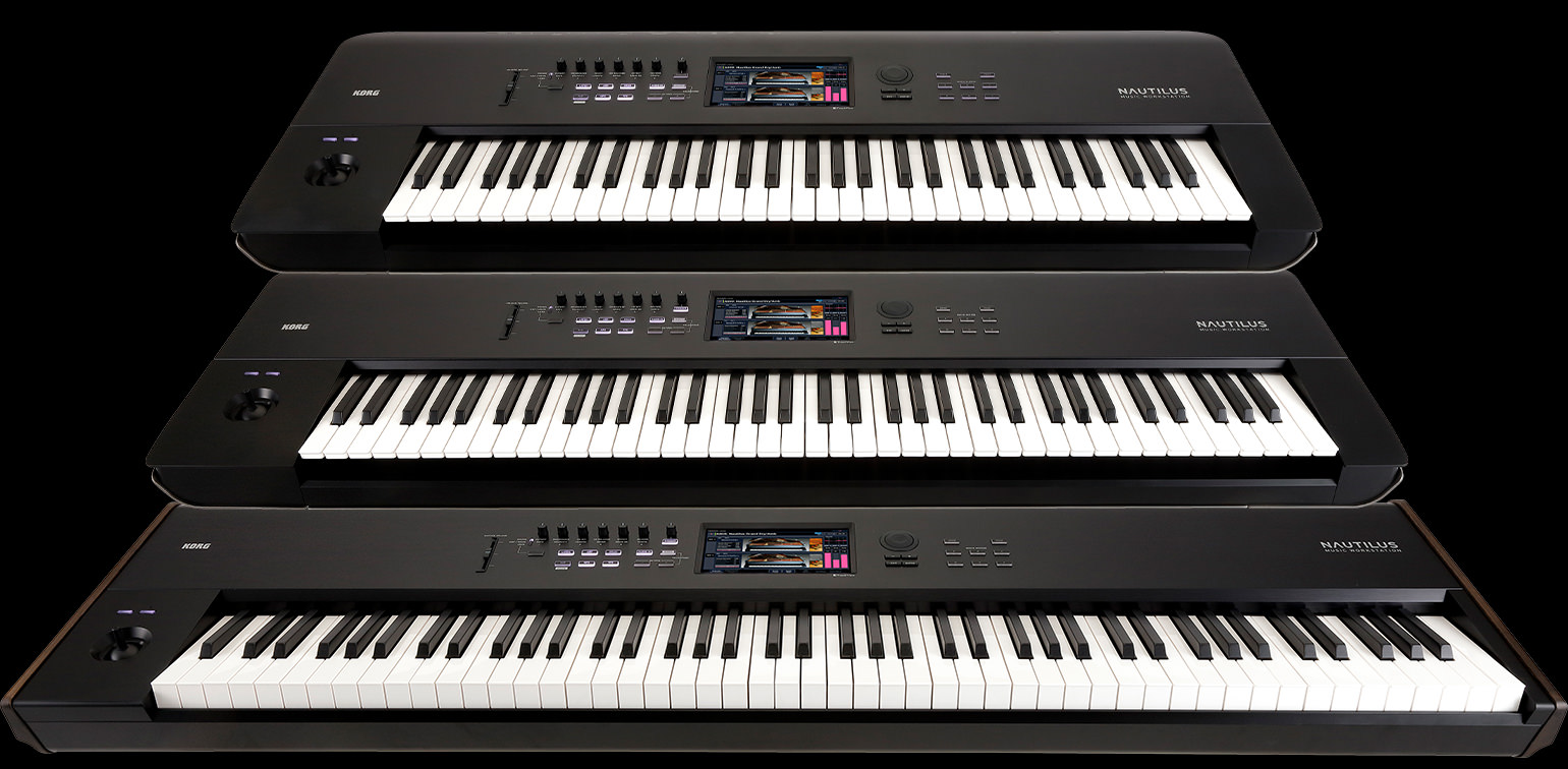 美品 KORG NAUTILUS 88鍵盤 ミュージックワークステーション NAUTILUS Music Workstation - 88-Key (Certified Refurbished)