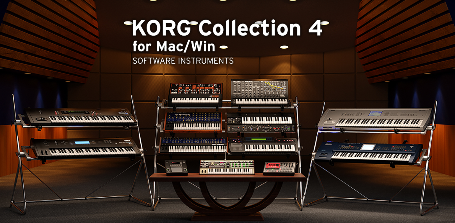 News | KORG Collection 4 - The Synthesizer Collection for the ages 