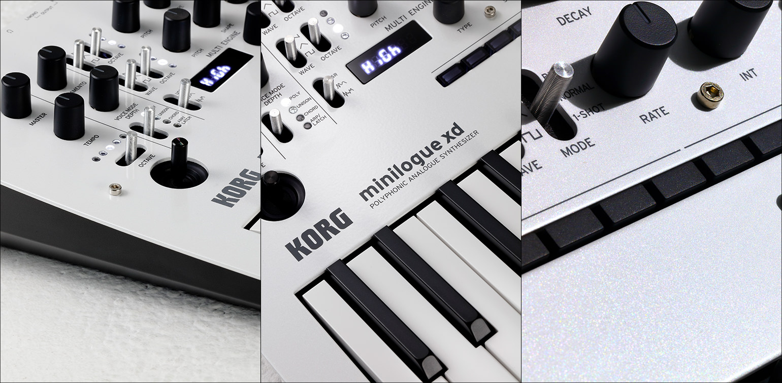 minilogue xd PW - POLYPHONIC ANALOGUE SYNTHESIZER | KORG (India)