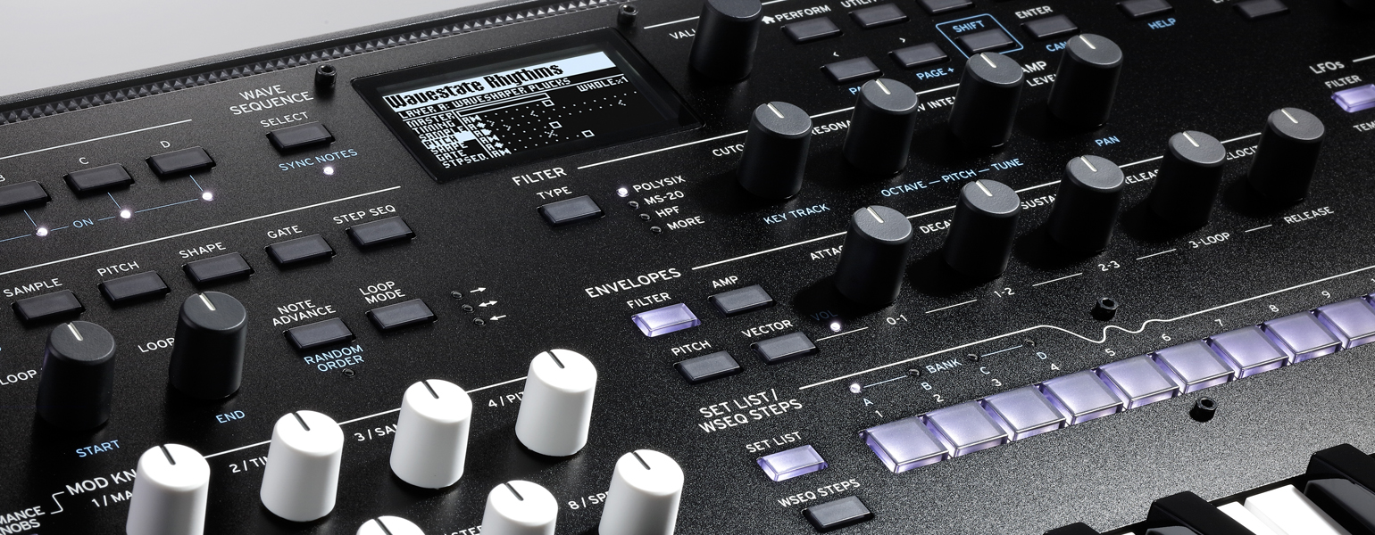 wavestate - WAVE SEQUENCING SYNTHESIZER | KORG (India)