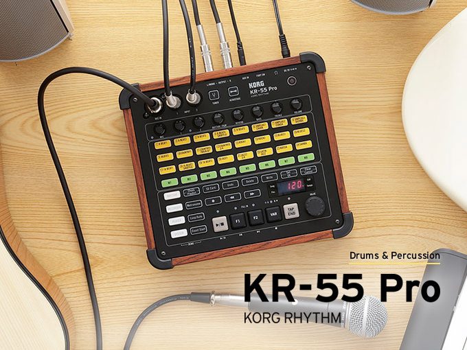 KR-55 Pro - KORG RHYTHM | KORG (India)
