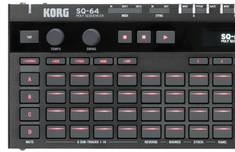 DTM・DAW POLY SEQUENCER SQ-64 KORG SQ-64 - POLY SEQUENCER | KORG (India)