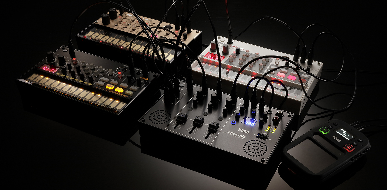 volca mix - ANALOGUE PERFORMANCE MIXER | KORG (Japan)