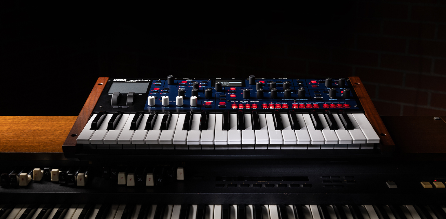multi/poly - ANALOG MODELING SYNTHESIZER | KORG (Italy)