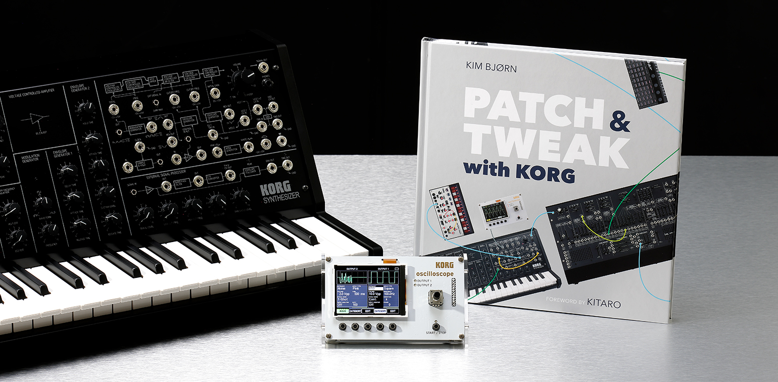 NTS-2 oscilloscope kit + PATCH & TWEAK with KORG - MULTIFUNCTIONAL