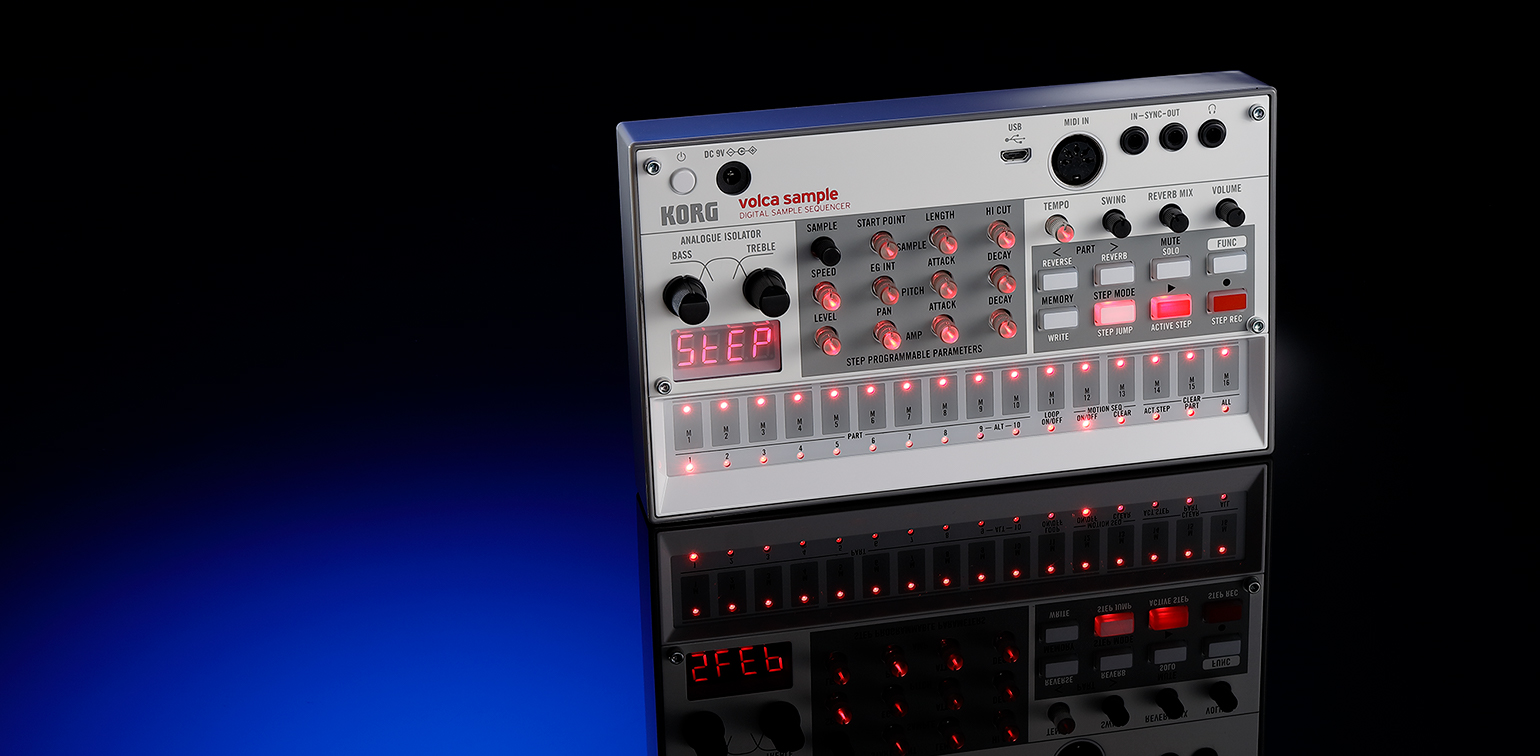volca sample2 - DIGITAL SAMPLE SEQUENCER | KORG (Italy)