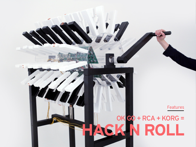Hack n Roll | new musical instruments created by OK GO and RCA, based ...