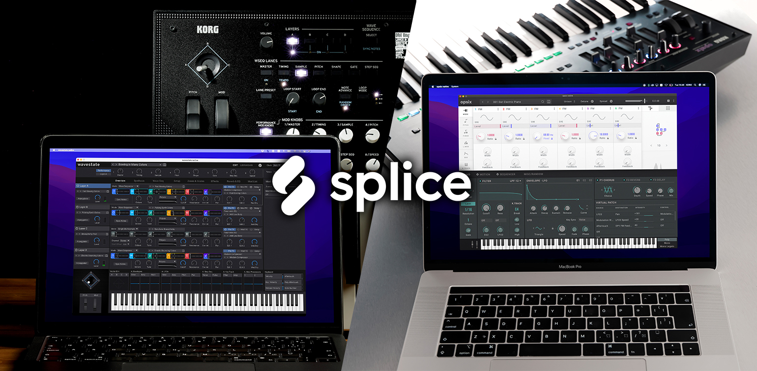 ニュース | opsix native と wavestate native が Splice の Rent-To