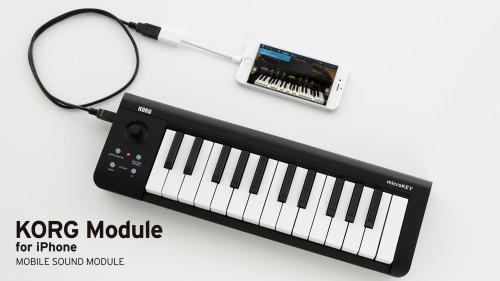 ニュース 最高級のピアノとキーボードを 最小のサイズに 高品位モバイル音源アプリ Korg Module のiphone版リリース Ipad版アップデート Korg Japan