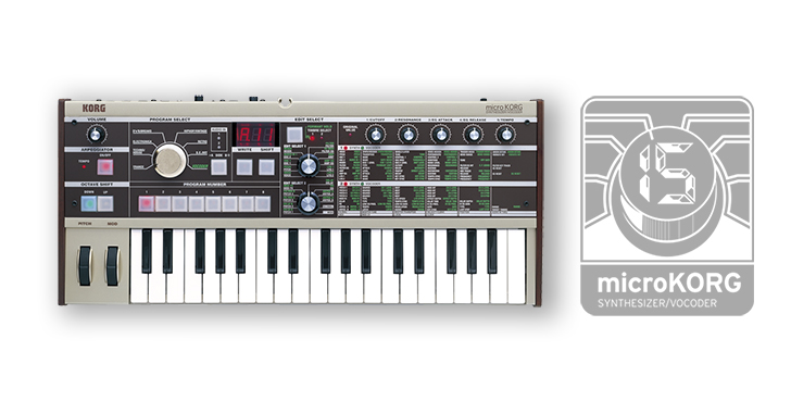 microKORG XL+ 　シンセサイザー ニュース | 2017年、microKORG 15周年。 | KORG (Japan)