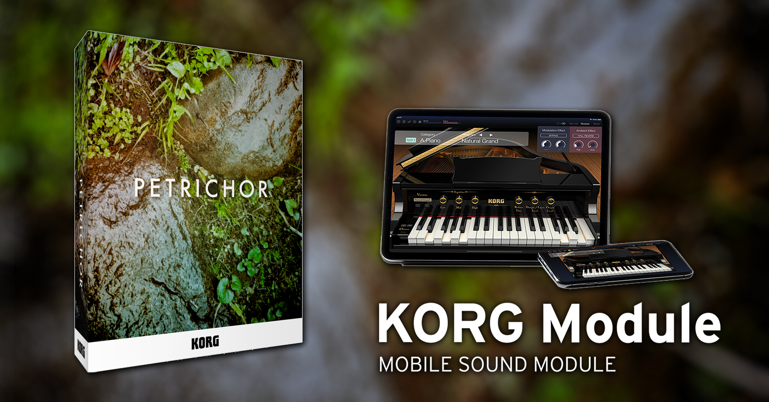 ニュース | Petrichor: KORG Module に新しいエクスパンション