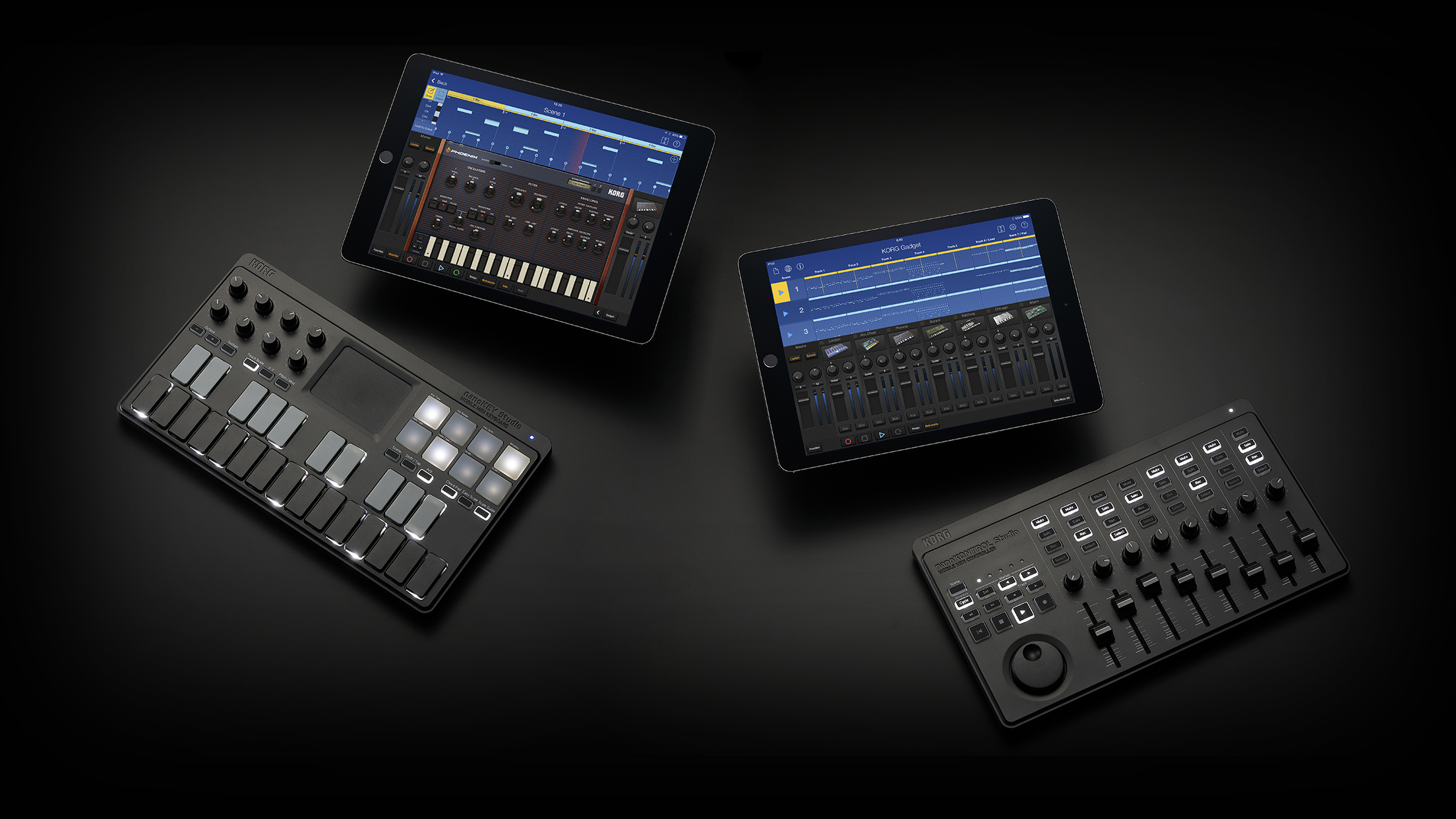 ニュース | KORG Gadget が nanoKEY/KONTROL Studio に完全対応