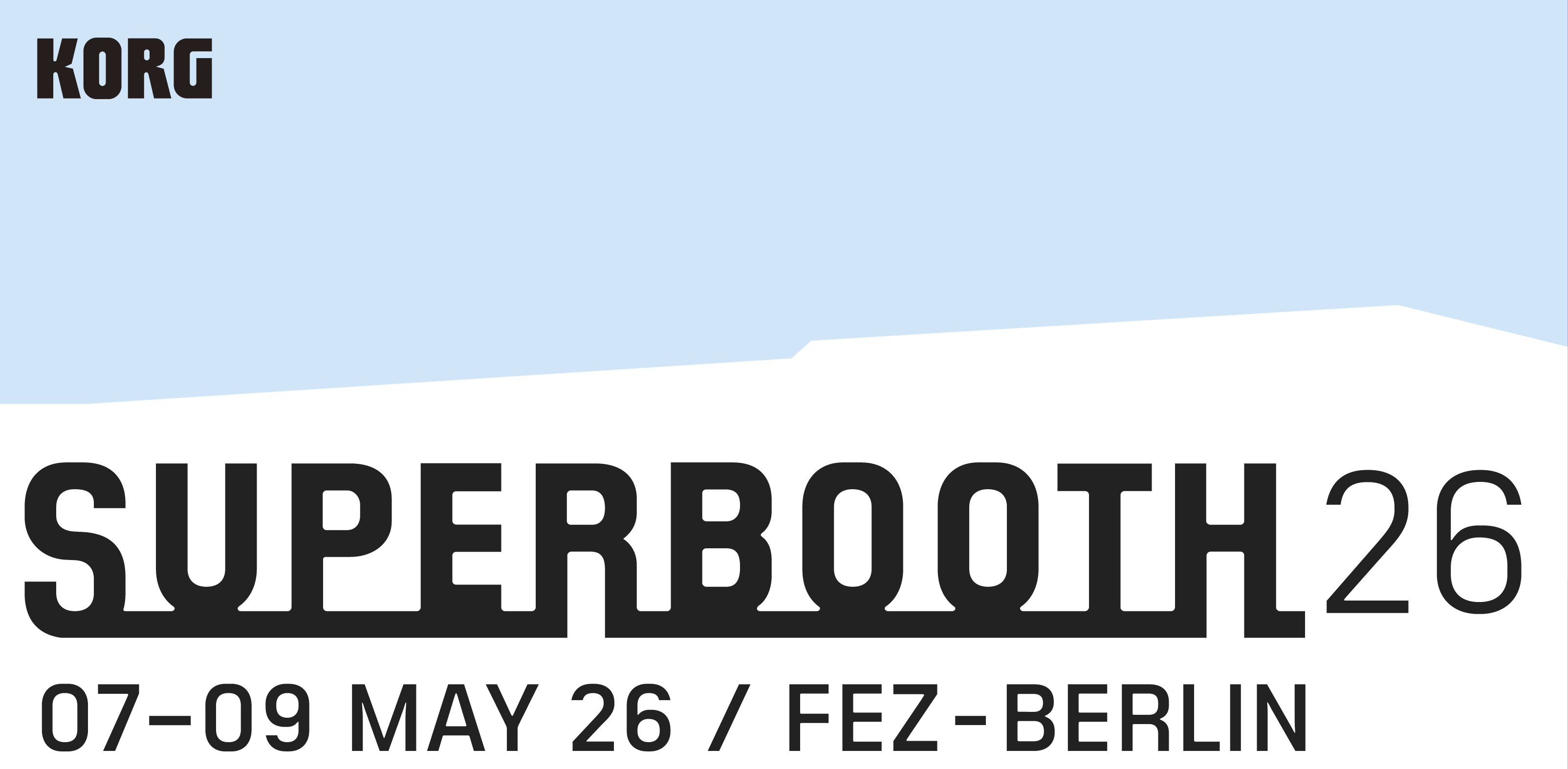 ニュース | コルグ Superbooth 2026へ出展 | KORG (Japan)