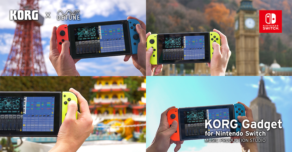 ニュース | オンラインでもっと楽しく。KORG Gadget for Nintendo Switch バージョン 2.1 アップデートが登場！ |  KORG (Japan)