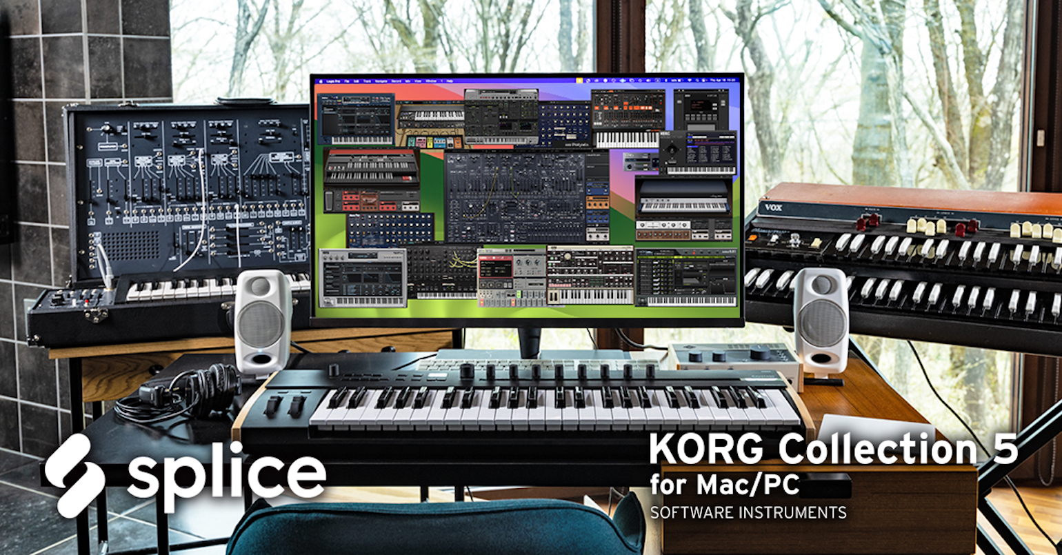 ニュース | KORG Collection 5 が Splice の Rent-To-Own に登場！月額$15.99でご利用可能となりました。 |  KORG (Japan)